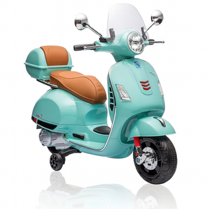 Vespa GTS | Elektrische Kinderscooter 12V - Turquoise