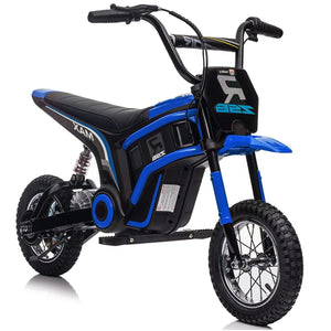 CarKiddo | Elektrische Minicrosser 24V - Blauw