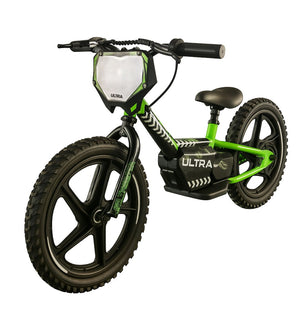 Carkiddo | Elektrische Loopfiets 16 inch - Groen