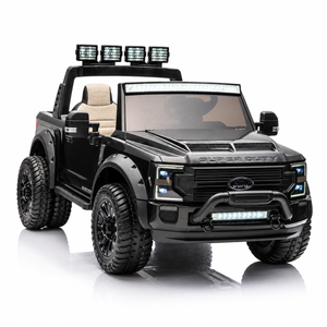 Ford F450 Heavy Duty | 2-Persoons 24V - Zwart