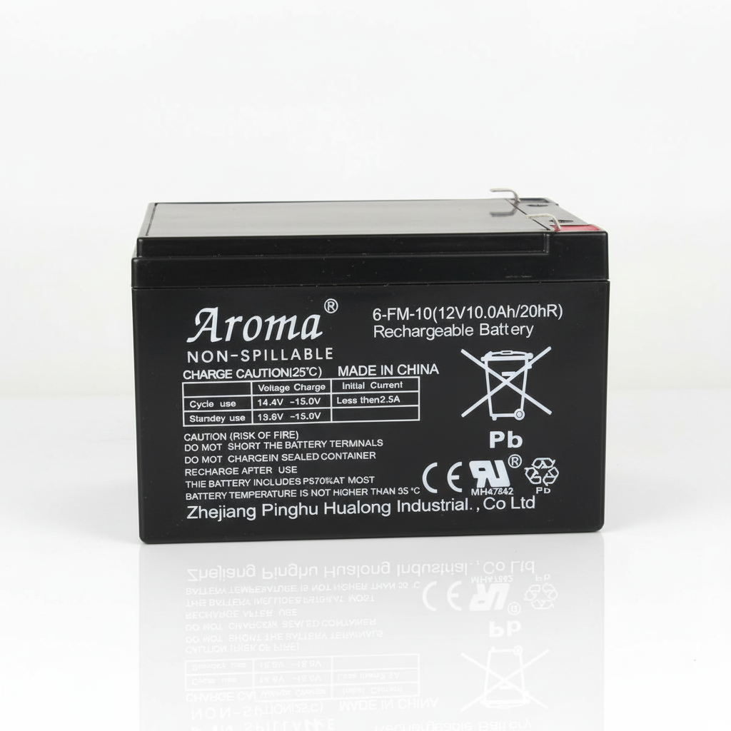 Accu 12v 10Ah - Schroefaansluiting