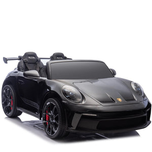 Porsche 911 GT3 RS | 2-Persoons Elektrische Kinderauto 24V - Zwart