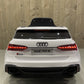 Audi RS6 | Elektrische Kinderauto - Wit