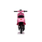 Elektrischer Kinderroller 24V 350W Rosa - Rückansicht