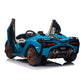 Lamborghini Sian | Kinderauto 2-Persoons 24V  - Blauw
