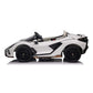 Lamborghini Sian | Kinderauto 2-Persoons 24V  - Wit