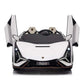 Lamborghini Sian | Kinderauto 2-Persoons 24V  - Wit