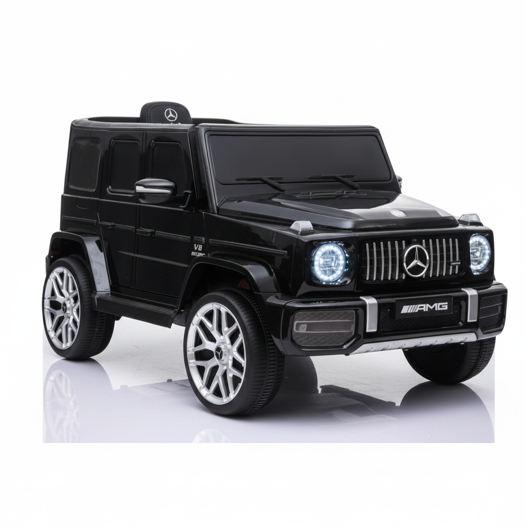 Mercedes-Benz G63 AMG | Elektrische Kinderauto - Zwart met Afstandsbediening