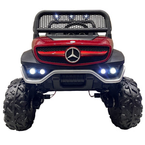 Mercedes Unimog | Kinderbuggy - Rood 1,5 -persoons 4x4