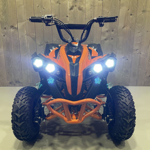 CarKiddo | Elektrische Kinderquad 1000W Oranje