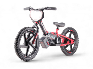 Carkiddo | Elektrische Loopfiets 16 inch - Rood