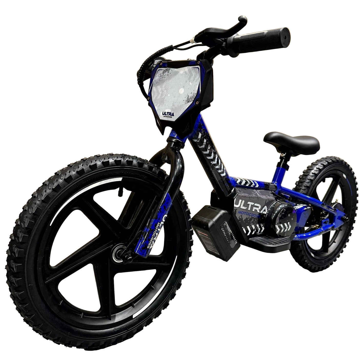 Carkiddo | Elektrische Loopfiets 16 inch - Blauw