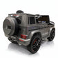 Mercedes - Benz G63 AMG | Elektrische Kinderauto - Grijs