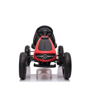 Mercedes Skelter | Go-kart met Rubberen Banden - Rood