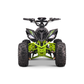Panthera Leo elektrische kinderquad 1200W 48V in groen, van voren
