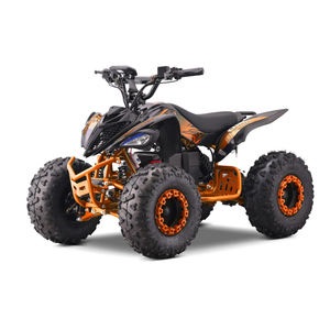 Panthera Leo Elektro-Kinderquad 1200W 48V in Orange, schräg von links vorne