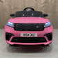Range Rover Velar SVR | Elektrische Kinderauto - Roze